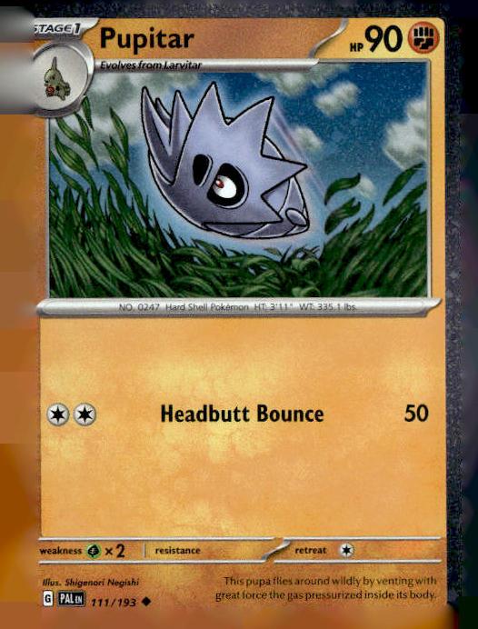 SV02: Paldea Evolved #111/193 Pupitar