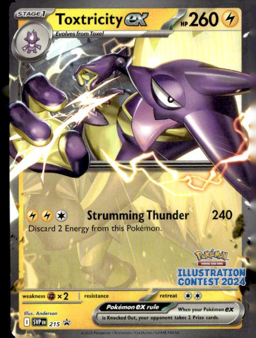 SV: Scarlet & Violet Promo Cards #215 Toxtricity ex