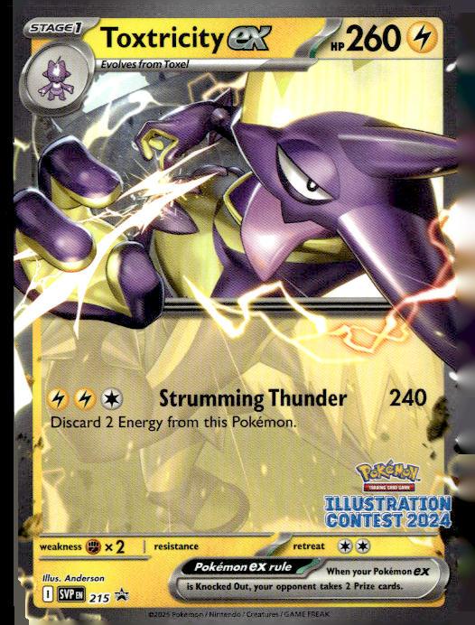 SV: Scarlet & Violet Promo Cards #215 Toxtricity ex