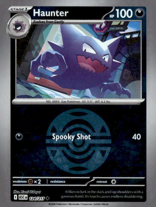 ME: Ascended Heroes #124/217 Haunter (Energy Symbol Pattern)