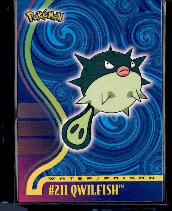 2001 Topps Pokemon Johto League Champions #NNO Qwilfish
