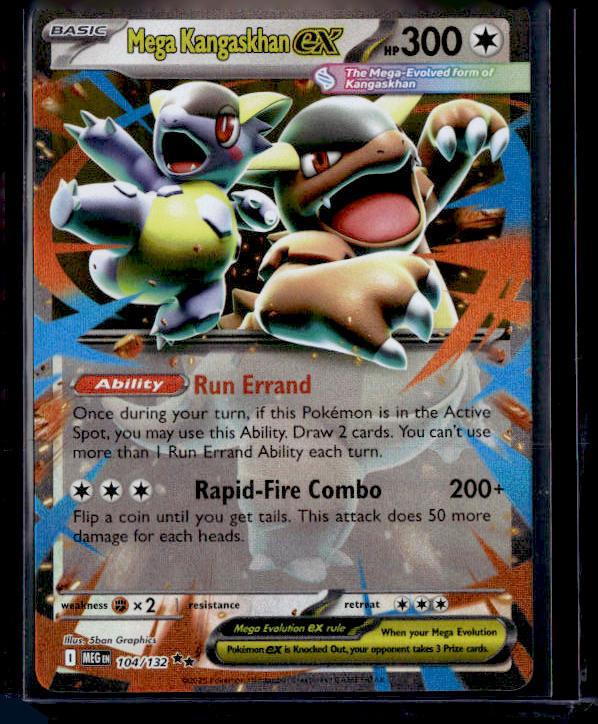 ME01: Mega Evolution #104/132 Mega Kangaskhan ex