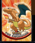 1999 Topps Pokemon TV Animation Edition Series 1 #6 Charizard Green Topps Logo