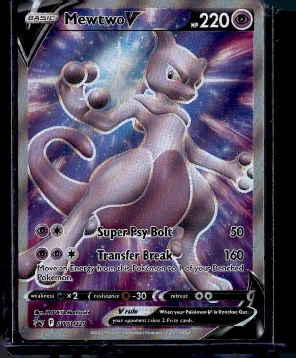 SWSH: Sword & Shield Promo Cards #SWSH229 Mewtwo V