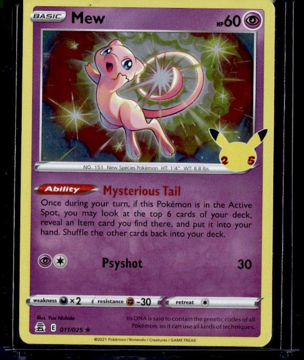 Celebrations #011/025 Mew