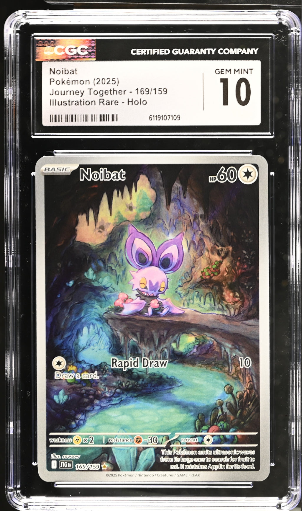 2025 Journey Together #169/159 Noibat CGC 10