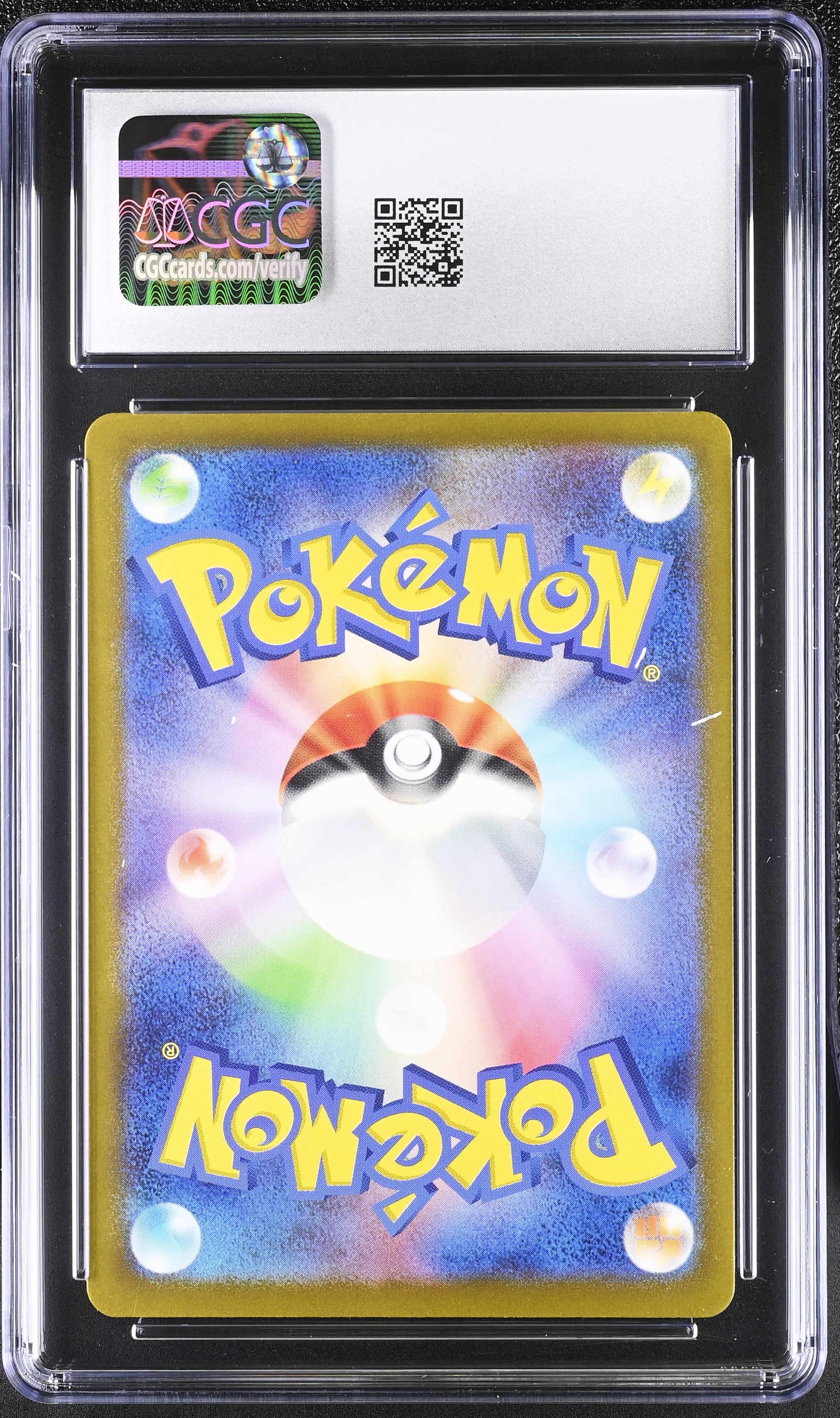 2023 Ruler of the Black Flame #110/108 Ninetales CGC 8