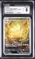 2023 Ruler of the Black Flame #110/108 Ninetales CGC 8