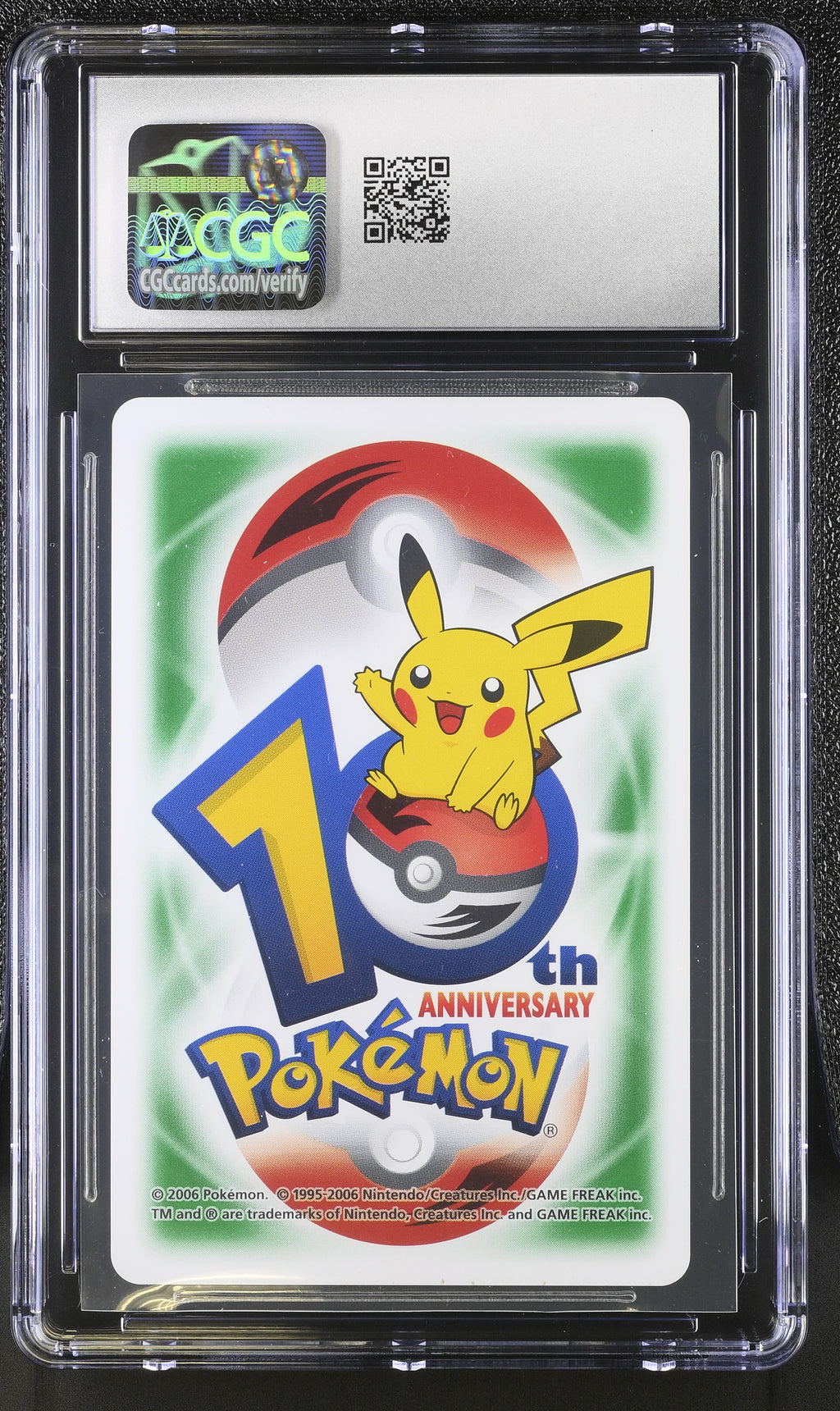 2006 Pokémon Center Green Deck #K¦ Rayquaza CGC 7.5